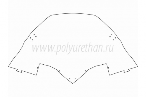 Стекло ветровое для снегохода ARCTIC CAT50-44-4693 фото 2 Стекло ветровое для снегохода ARCTIC CAT50-44-4693 фото 2