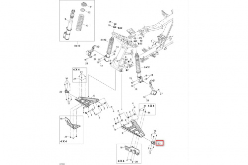 Шаровая опора нижняя G1 OEM: 706200444, 706200231 1040BJ фото 2 Шаровая опора нижняя G1 OEM: 706200444, 706200231 1040BJ фото 2
