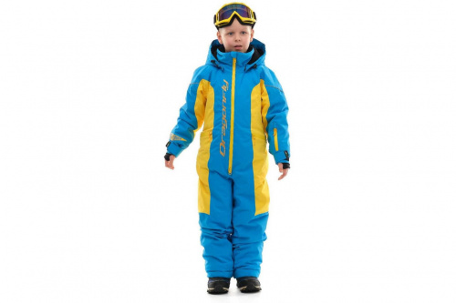 Зимний комбинезон DF Junior Blue - Yellow Зимний комбинезон DF Junior Blue - Yellow