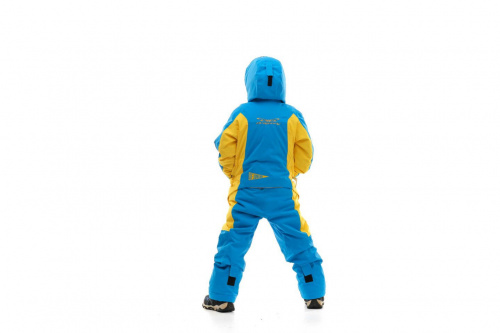 Зимний комбинезон DF Junior Blue - Yellow фото 6 Зимний комбинезон DF Junior Blue - Yellow фото 6