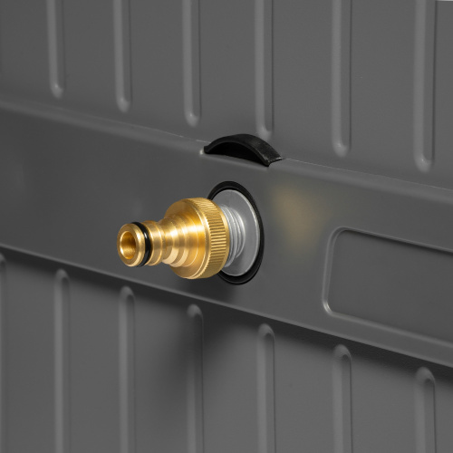 Катушка металлическая DAEWOO со шлангом 45 м и набором для полива DWR 6145 фото 8 Катушка металлическая DAEWOO со шлангом 45 м и набором для полива DWR 6145 фото 8