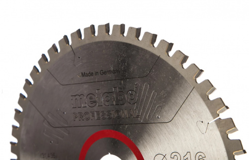 Диск пильный по дереву Metabo (216x30 мм; Z48) фото 2 Диск пильный по дереву Metabo (216x30 мм; Z48) фото 2