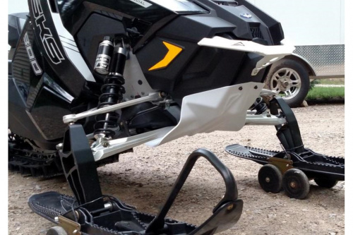 Защита днища для Polaris Axys фото 2 Защита днища для Polaris Axys фото 2