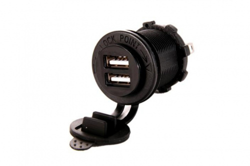 Прикуриватель водонепроницаемый с USB адаптором 118498 Прикуриватель водонепроницаемый с USB адаптором 118498