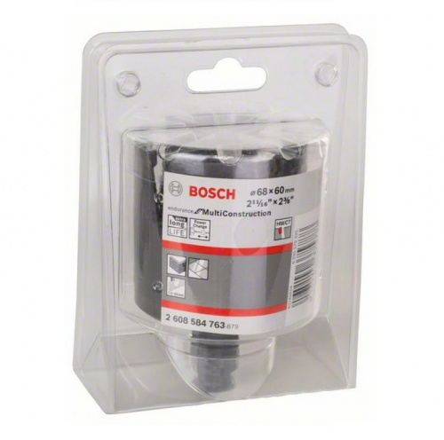 Коронка пильная D-68мм, L-60мм HM MultiConstruction (кирпич/пенобетон) BOSCH фото 2 Коронка пильная D-68мм, L-60мм HM MultiConstruction (кирпич/пенобетон) BOSCH фото 2
