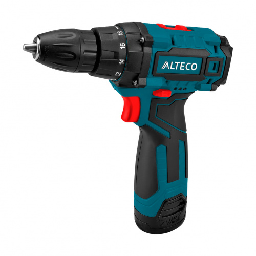 Аккумуляторная дрель шуруповёрт бесщеточная ALTECO CD 1210.1 Li X2 Аккумуляторная дрель шуруповёрт бесщеточная ALTECO CD 1210.1 Li X2