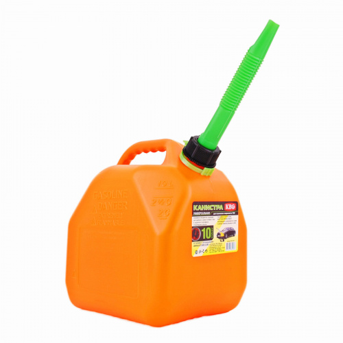 Канистра KBG пластиковая для ГСМ (с лейкой) (10л) фото 4 Канистра KBG пластиковая для ГСМ (с лейкой) (10л) фото 4