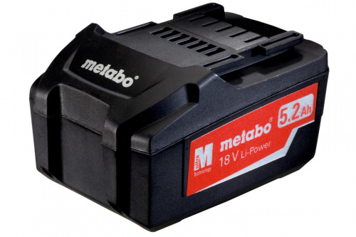 Аккумулятор Metabo LI-Power Extreme 18 В, 5,2 Ач Аккумулятор Metabo LI-Power Extreme 18 В, 5,2 Ач