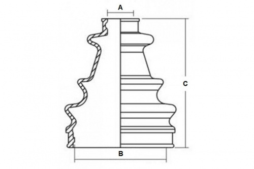 Пыльник ШРУС внутренний передний Can-Am G2 фото 2 Пыльник ШРУС внутренний передний Can-Am G2 фото 2