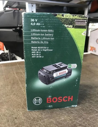 Батарея аккумуляторная Bosch F016800346 36В 4Ач Li-Ion фото 3 Батарея аккумуляторная Bosch F016800346 36В 4Ач Li-Ion фото 3