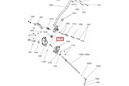 Рулевой наконечник Ski-Doo, Lynx (левая резьба) SM-08412 фото 3 Рулевой наконечник Ski-Doo, Lynx (левая резьба) SM-08412 фото 3