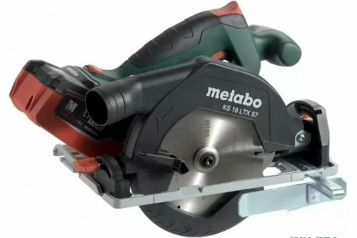 Аккумуляторная дисковая пила Metabo KS 18 LTX 57 4.0Ач х1 LiHD фото 5 Аккумуляторная дисковая пила Metabo KS 18 LTX 57 4.0Ач х1 LiHD фото 5