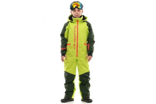 Зимний комбинезон DF Junior Green-Red Зимний комбинезон DF Junior Green-Red