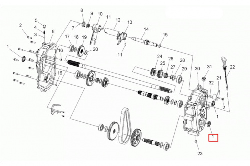 ������� ��� Polaris Widetrak LX 1998-2019 3610134 ���� 2