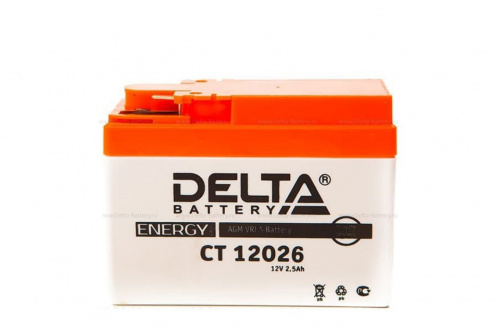 Аккумуляторная батарея Delta CT 12026 фото 2 Аккумуляторная батарея Delta CT 12026 фото 2