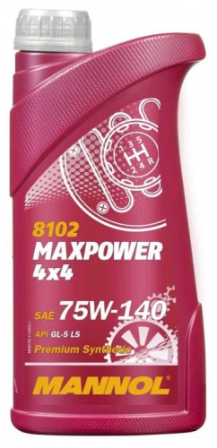 Mannol Maxpower 4x4 GL-5 75W140 1л Mannol Maxpower 4x4 GL-5 75W140 1л