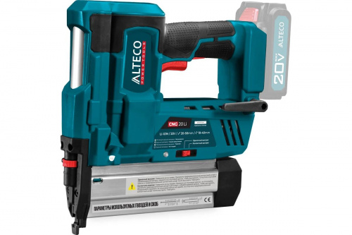 Аккумуляторный гвозде-скобозабивной пистолет ALTECO CNG 20 Li Solo Аккумуляторный гвозде-скобозабивной пистолет ALTECO CNG 20 Li Solo