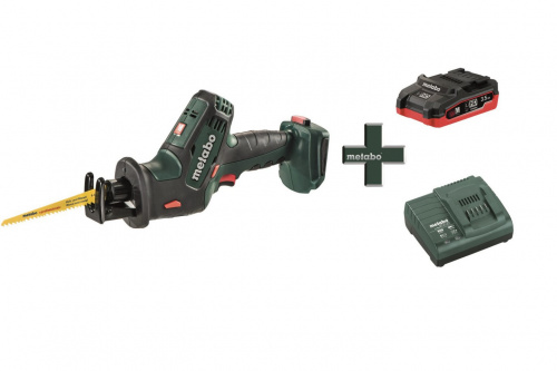 Аккумуляторная ножовка Metabo SSE 18 LTX Compact + Аккумуляторная ножовка Metabo SSE 18 LTX Compact +