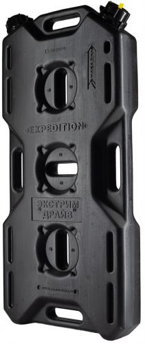 Канистра ЭкстримДрайв 15л. Черная 2 горловины Канистра ЭкстримДрайв 15л. Черная 2 горловины