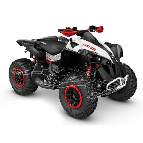 ������ KTZ ��� BRP CAN AM RENEGATE G2 570 850 1000 (2012-2016)