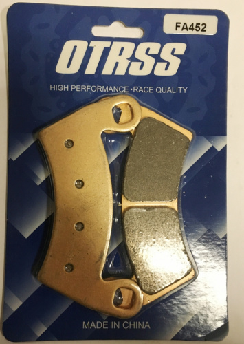 Тормозные колодки Polaris RZR пер. Godzilla FA 452 FA452 фото 3 Тормозные колодки Polaris RZR пер. Godzilla FA 452 FA452 фото 3