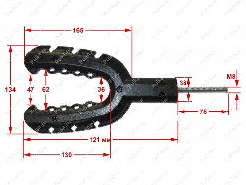 Крепление-рогатка с усиленным основанием (винт) фото 2 Крепление-рогатка с усиленным основанием (винт) фото 2