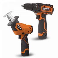 Набор аккумуляторного инструмента DAEWOO DGA 1220Li SET Набор аккумуляторного инструмента DAEWOO DGA 1220Li SET