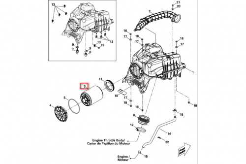 Фильтр воздушный Can-Am G2, CFMOTO 1000 фото 2 Фильтр воздушный Can-Am G2, CFMOTO 1000 фото 2