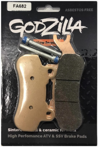 Тормозные колодки левые перед. и задн. для мотовездеходов Can Am  Maverick, Defender, Traxt Тормозные колодки левые перед. и задн. для мотовездеходов Can Am  Maverick, Defender, Traxt