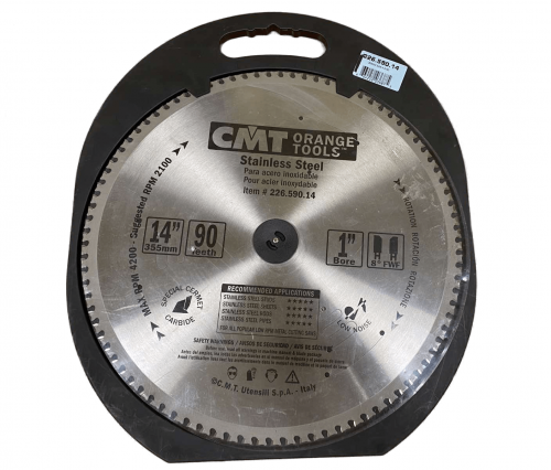 Пильный диск 355x25,4x90T по INOX стали CMT Пильный диск 355x25,4x90T по INOX стали CMT