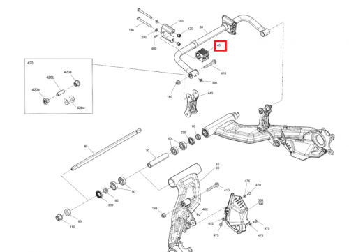 Втулка заднего стабилизатора Can-Am Outlander G2, Renеgade 19-21 фото 2 Втулка заднего стабилизатора Can-Am Outlander G2, Renеgade 19-21 фото 2