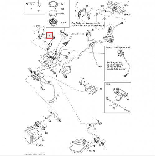 Ключ зажигания для техники BRP ATV и UTV 710000817 до 2016 г. фото 2 Ключ зажигания для техники BRP ATV и UTV 710000817 до 2016 г. фото 2