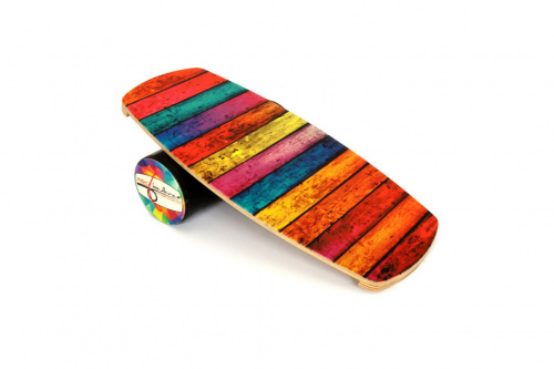 Баланс борд "Pro Balance" ABSTR COLOR WOOD фото 2 Баланс борд "Pro Balance" ABSTR COLOR WOOD фото 2