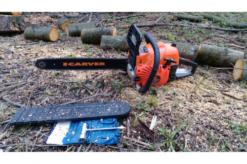 Бензопила CARVER RSG 258 фото 7 Бензопила CARVER RSG 258 фото 7