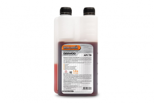 Масло 2-х тактное DAEWOO 1л фото 2 Масло 2-х тактное DAEWOO 1л фото 2